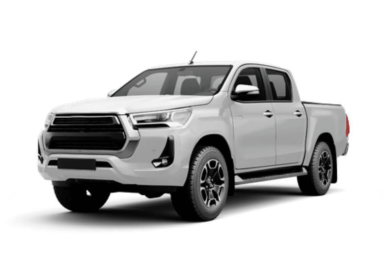 Camionetas de carga tipo pickup blanca, disponible mediante crédito vehicular para uso comercial