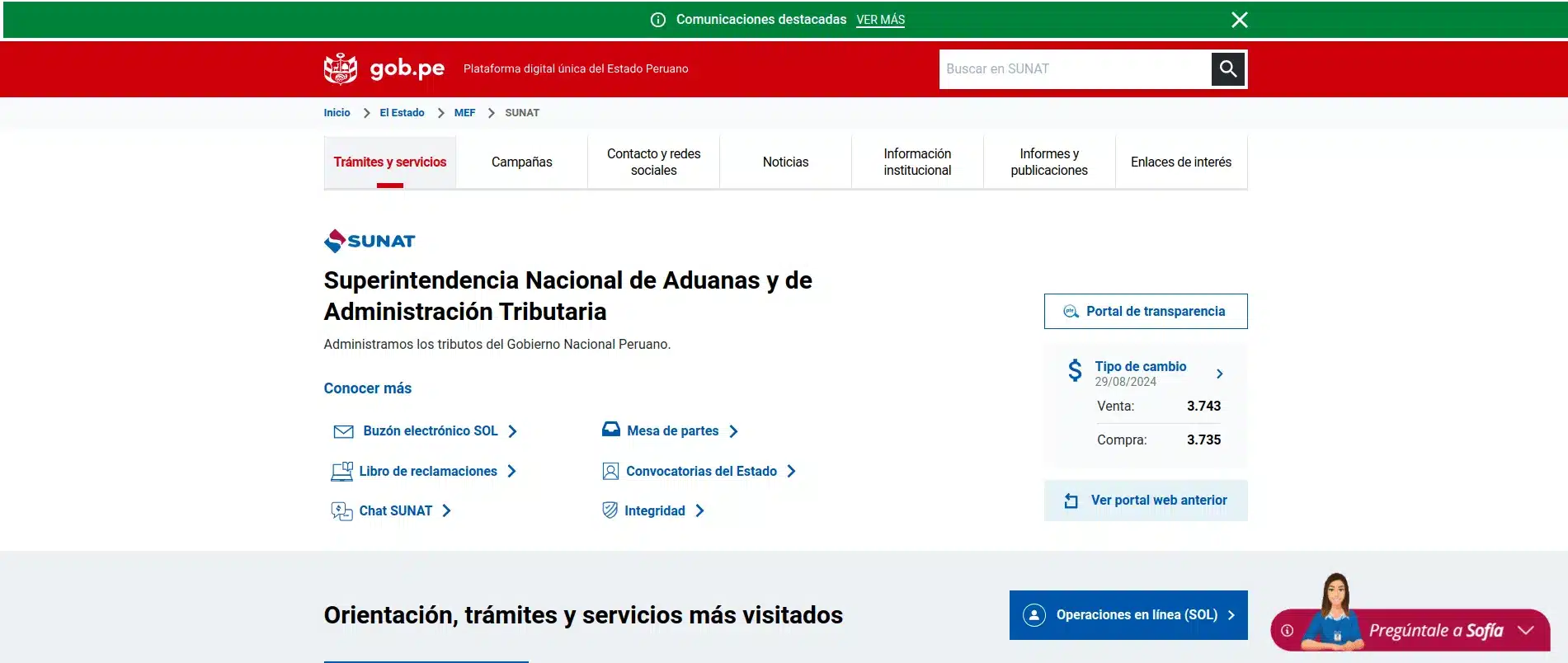 Superintendencia Nacional de Administracion Tributaria